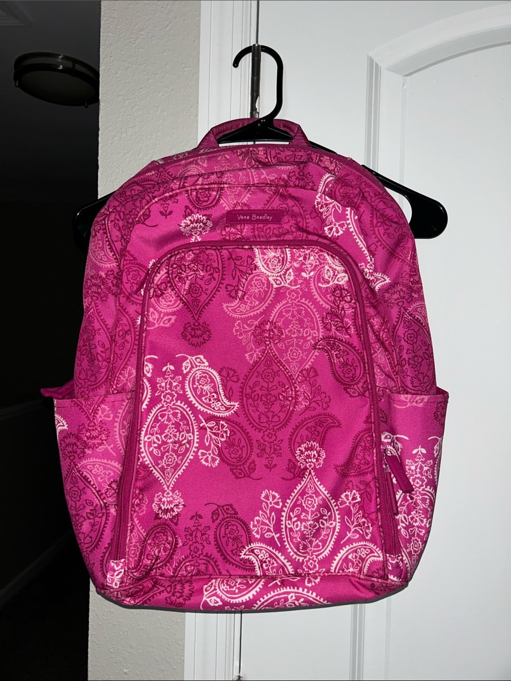 Vera Bradley Hot Pink Paisley Backpack
